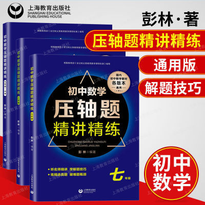 初中数学压轴题精讲精练七八九年级初一二三专项训练习题不分版本