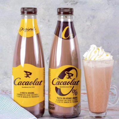 西班牙百年品牌CACAOLAT正品低糖可可奶昔含乳饮料原装进口大瓶装