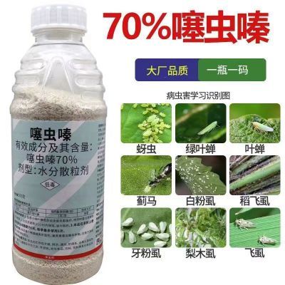 70%噻虫嗪蓟马蚜虫茶小绿叶蝉飞虱梨木虱果树农药杀虫农用打虫药