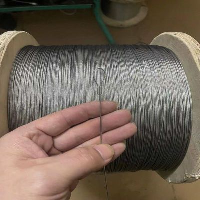 304不锈钢钢丝绳细软钢丝线拉线晾衣绳直径03mm-4mm钓