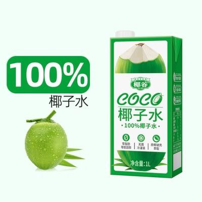 椰谷椰子新鲜天然100椰汁健康鸡汤添加孕妇饮品果汁椰青饮料