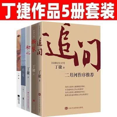 追问 丁捷著5册作品集全集二月河作序反腐纪实文学亢奋依偎初心