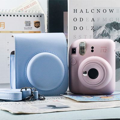 日系收纳富士立拍立得相机instax MINI12专用款纯色