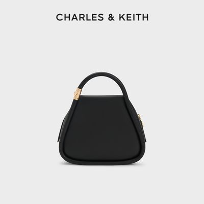 CHARLES&KEITH拉链式手提单肩水桶包女包CK2-30782068
