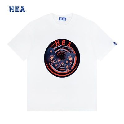 百亿补贴：HEA国潮夏季新款创意印花街头潮流休闲简约圆领半袖情侣款短袖t恤 19.7元