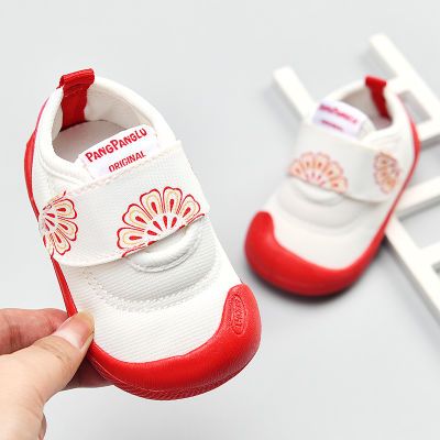 学步鞋女宝宝0一1-3岁2婴儿鞋春秋季软底防滑透气不掉男宝宝鞋子