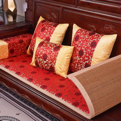 红木沙发坐垫夏季凉席沙发垫双面中式实木家具竹椅垫罗汉床垫定做【3天内发货】