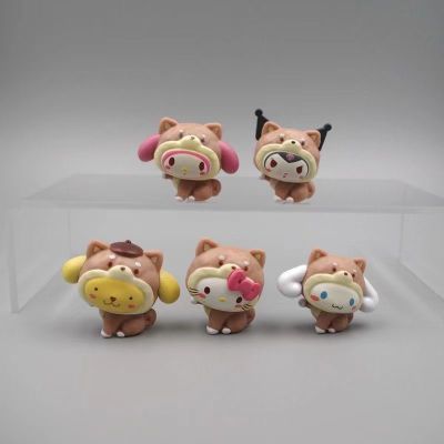 动物大游行diy手机壳奶油胶贴片Hello Kitty可爱摆件蛋糕装饰摆件