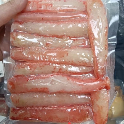 俄罗斯原装帝王蟹蟹腿肉真蟹肉一包2斤刺身轻食 非合成顺丰发