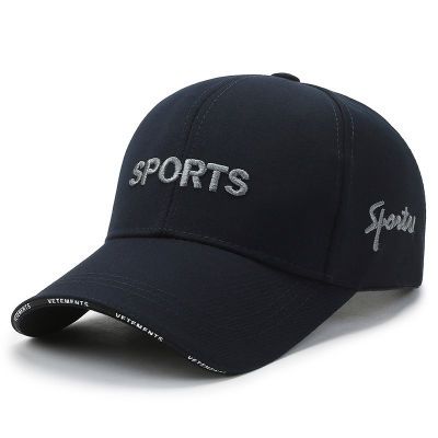 春夏季男士帽子透气棒球帽帅气新款遮阳鸭舌帽中年人运动高尔夫