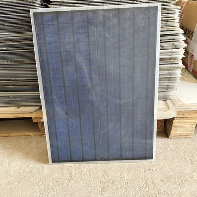 太阳能发电板20瓦20伏半柔性单晶硅可做折叠包可充12伏电瓶