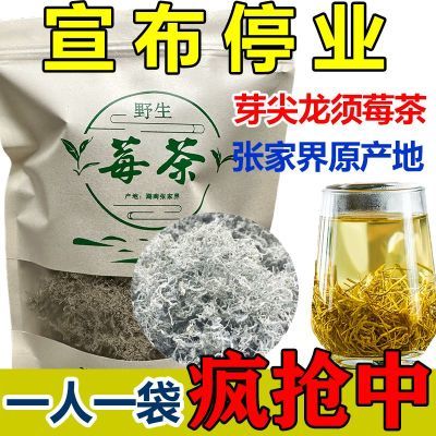 [万人疯抢]特价级莓茶张家界龙须芽尖莓茶嫩芽长寿村养生茶叶正宗