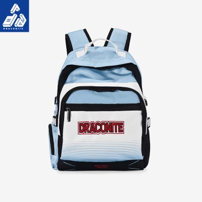 DRACONITE美式大容量背包休闲简约高级书包中学生男女双肩包校园