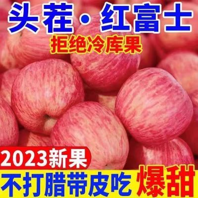 【真爆甜】陕西红富士苹果冰糖心丑苹果当季新鲜水果批发价一整箱