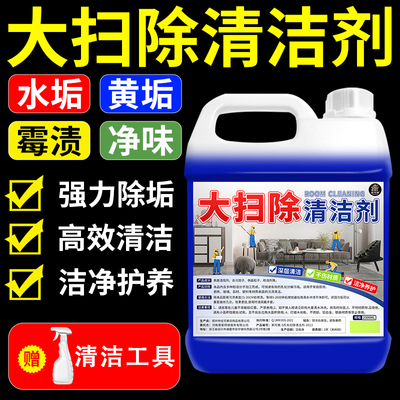 大扫除清洁剂家用多功能家庭卫生家居清洁打扫厨房浴室多用清洗剂