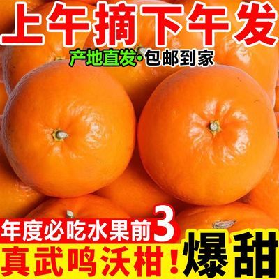 【现摘爆甜】正宗广西武鸣沃柑桔橘子超甜应季新鲜水果非丑橘10斤