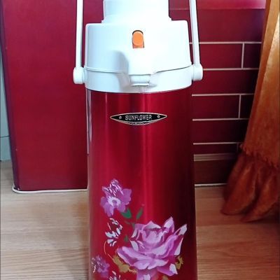 老上海向阳牌不锈钢气压保温瓶老人家用热水瓶玻璃开水瓶怀旧2.6L