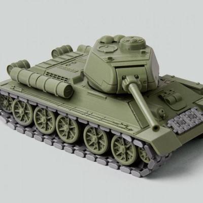 T34-85坦克模型!新款折叠安装,1:48比例!(购买前请看下面说明)