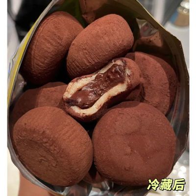 【整箱5O枚】生巧福团网红日式糯米滋巧克力味大福无珠雪媚娘零食