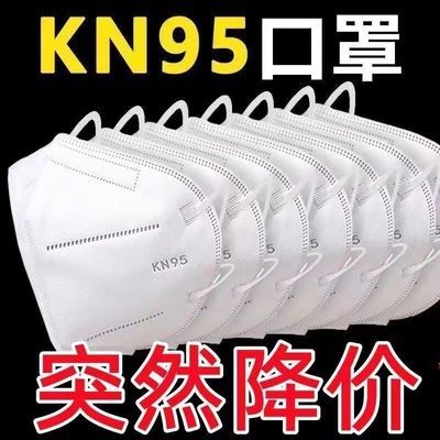 KN95口罩正品防病毒独立立体防护成人一次性防尘五层透气