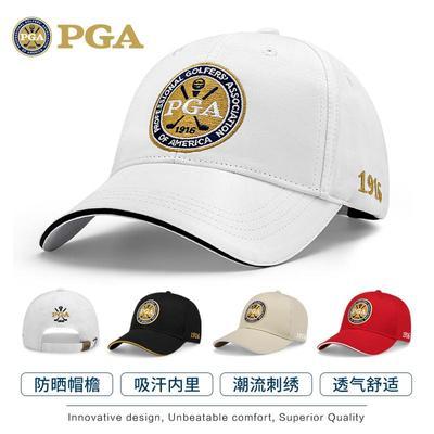 美国PGA 高尔夫帽子棒球帽户外职业比赛防晒帽夏季有顶帽吸汗透气
