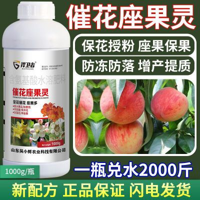 坐果灵正品强力叶面肥座果授粉果树蔬菜坐果催花专用肥保花保果