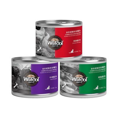 wafcol沃夫进口新西兰罐头长肉成猫营养幼猫主食增肥85g