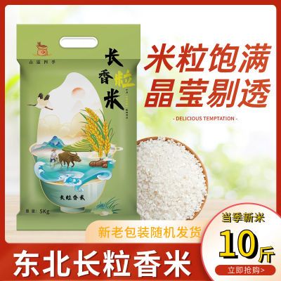 大米东北长粒香2023新大米稻花长粒香米农家自产黑龙江大米家用