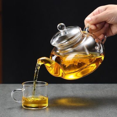 耐高温玻璃茶壶套装防爆泡煮茶具玻璃内胆茶水分离家用花茶壶加厚
