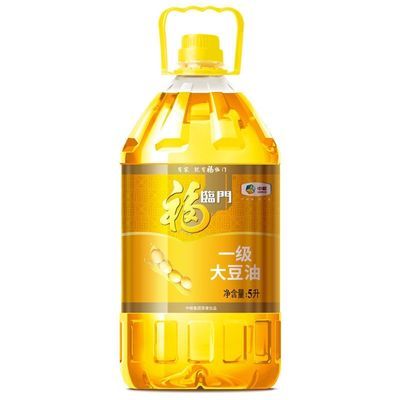 福临门一级大豆油5升桶装食用油商用油炒菜烹饪油批发价