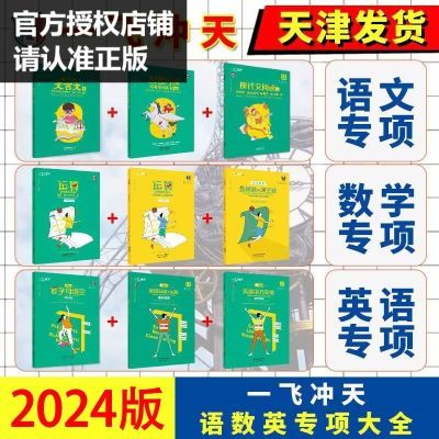 2024版天津专版一飞冲天专项训练初中789年级语文数学英语全科