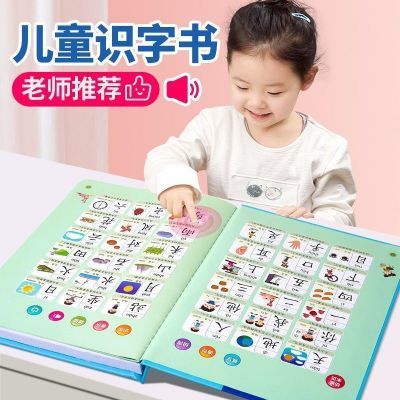 儿童识字3000卡片点读机早教发声书幼儿园认字有声神器益智玩具