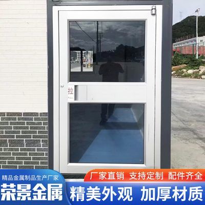 肯德基门厂家直销加厚铝合金精品推拉门定制玻璃门店铺门地弹簧门