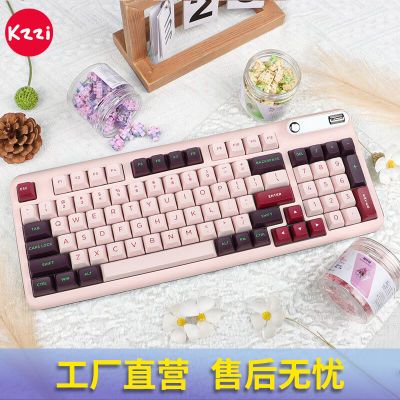KZZI珂芝Z98潮玩版无线蓝牙机械键盘三模热插拔gasket结构高颜值