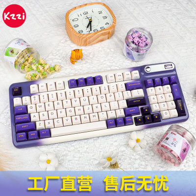 KZZI珂芝Z98三模无线蓝牙机械键盘98配列金星海王星轴游戏办公