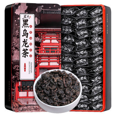 茗杰黑乌龙茶叶油切茶多酚高浓木炭技法独立小泡浓香特级乌龙茶叶