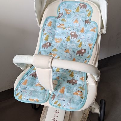 婴儿车凉席座椅凉垫推车宝宝餐椅席垫凝胶珠冰垫夏季