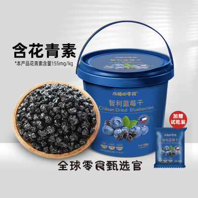 小梅的零食蓝莓干128g水果干蜜饯蓝莓果烘焙原料果脯蜜饯