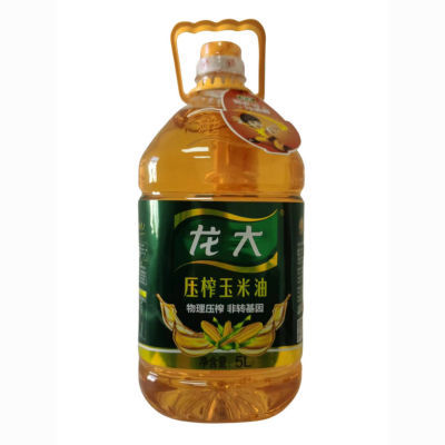 龙大压榨非转基因特香玉米胚芽油5L龙大压榨玉米油