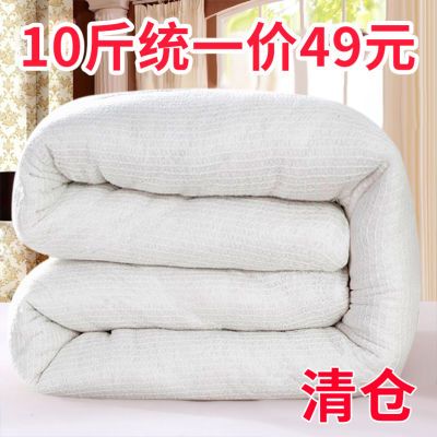 棉被冬被加厚被子褥子10斤12斤冬季单人双人被子垫盖保暖棉絮被芯