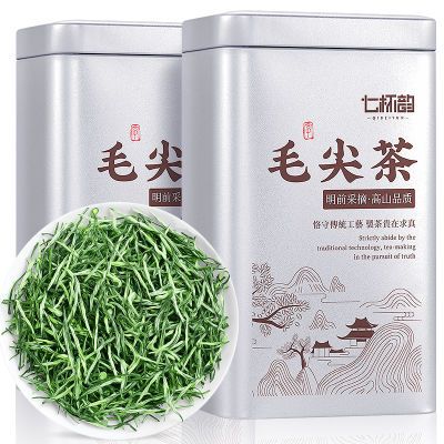 【2024明前毛尖茶】特级新茶浓香型炒青绿茶正宗高山茶嫩芽嫩叶