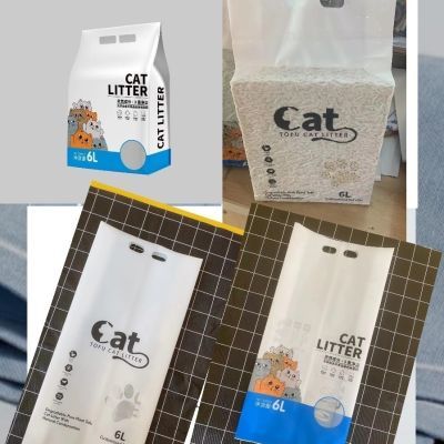 通用猫砂袋6L塑料包装袋现货可可定制可加印商标Logo可真空