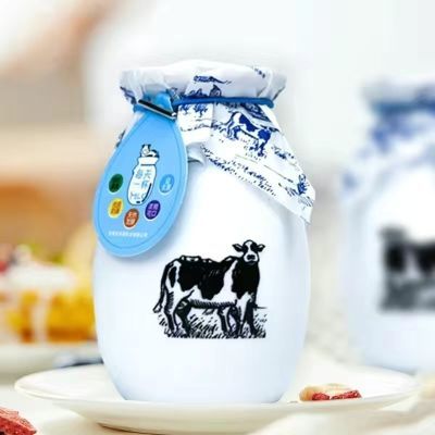 发酵酵乐乳仿瓷罐酸奶饮品200原味ml北京浓稠牛奶整箱家用