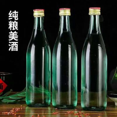 厂家直销光瓶酒42度瓶装纯粮食酒固态发酵浓香型白酒整箱实惠