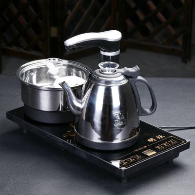 镶嵌式烧水壶智能电茶炉全自动上水不锈钢热水壶烧水电茶炉茶水器