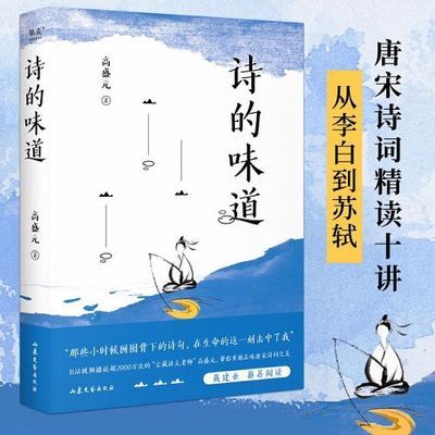 诗的味道 高盛著 B站宝藏语文老师 精讲唐宋十大诗人 中国古诗词