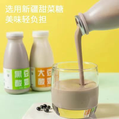 豆妃大豆酸奶黑豆纯素植物奶发酵乳酸菌代牛奶健康饮品植物蛋白奶