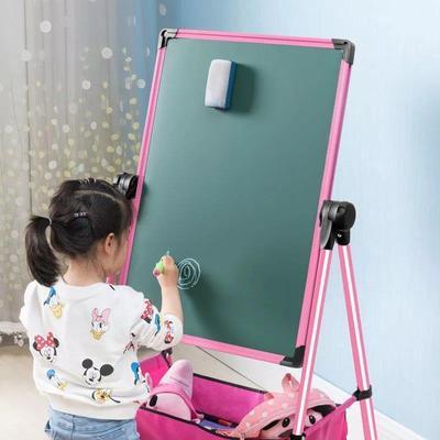幼儿童画画板磁性无尘支架式小黑板家用宝宝写字白板涂鸦可擦画架