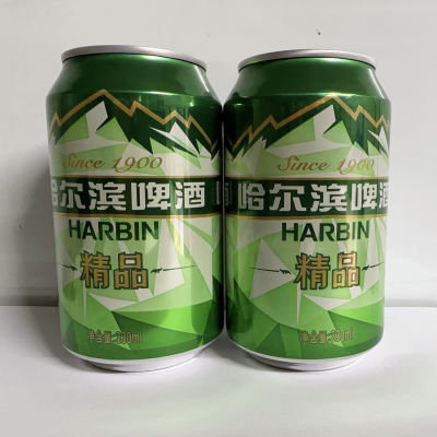 哈尔滨啤酒冰纯精品500 毫升330毫升火锅烤肉酒店超市特价包邮