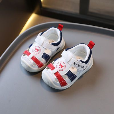 学步鞋男宝宝凉鞋软底夏季婴儿鞋男女机能鞋0—1-2岁儿童凉鞋防滑